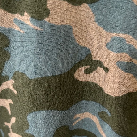 Zadig & Voltaire Camouflage Blouse - Green and Tan - Picture 2 of 5